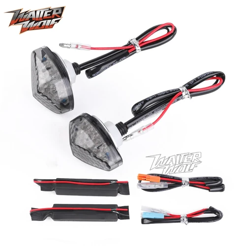 Imagen 2 del producto Luz intermitente LED ahumada para motocicleta, luz intermitente para Honda CBR 600RR 1000RR Fireblade CBR600F CBR600F4 CBR600 RR F4