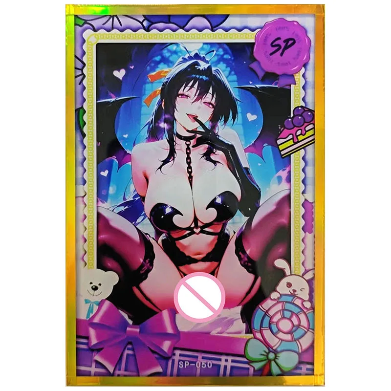 อะนิเมะเทพธิดา Story หายาก SP อะคริลิคสะสมการ์ด Bulma Hyuga Hinata Fubuki Jinx Kuchiki Rukia ของเล่นสําหรับชายวันเกิด