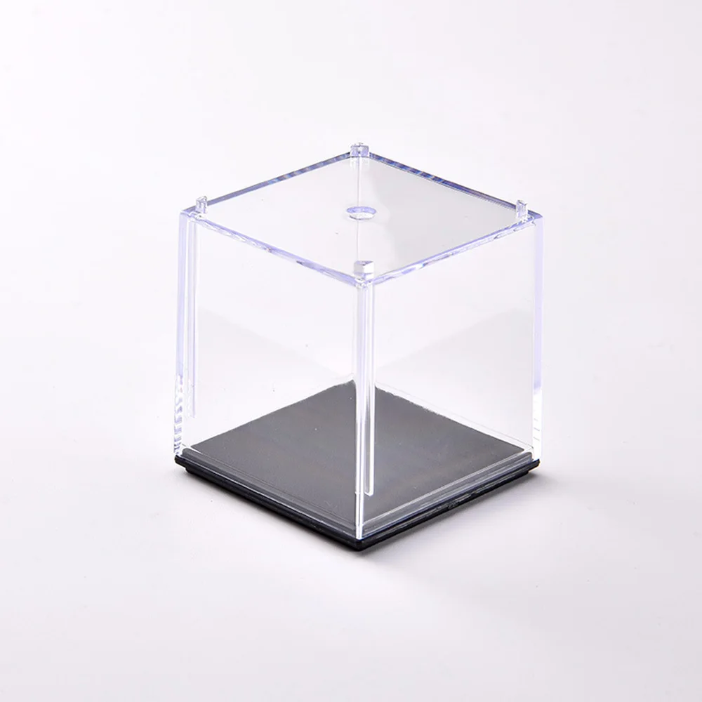 1PC Garage Kit Storage Box Scale Model Ornaments Transparent Acrylic Shoe Box Simulation Models DIY Home Decor Crafts