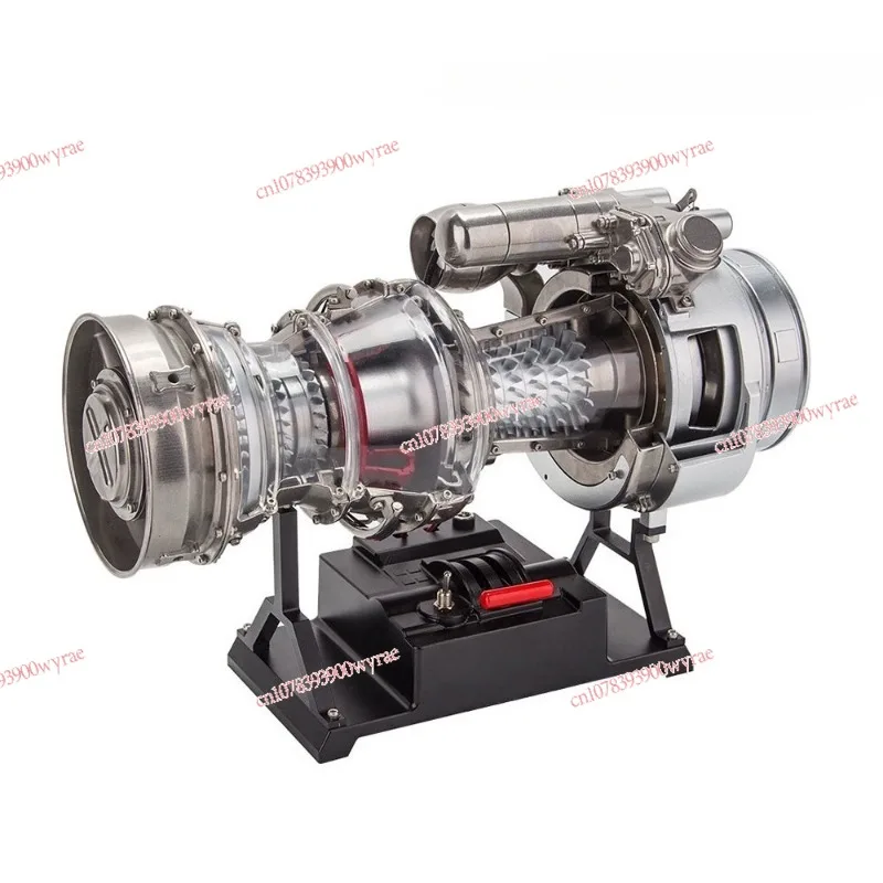 

Turboshaft Aero Engine Engine Model Black Hawk Helicopter Turbofan Metal Assembled Toy Model