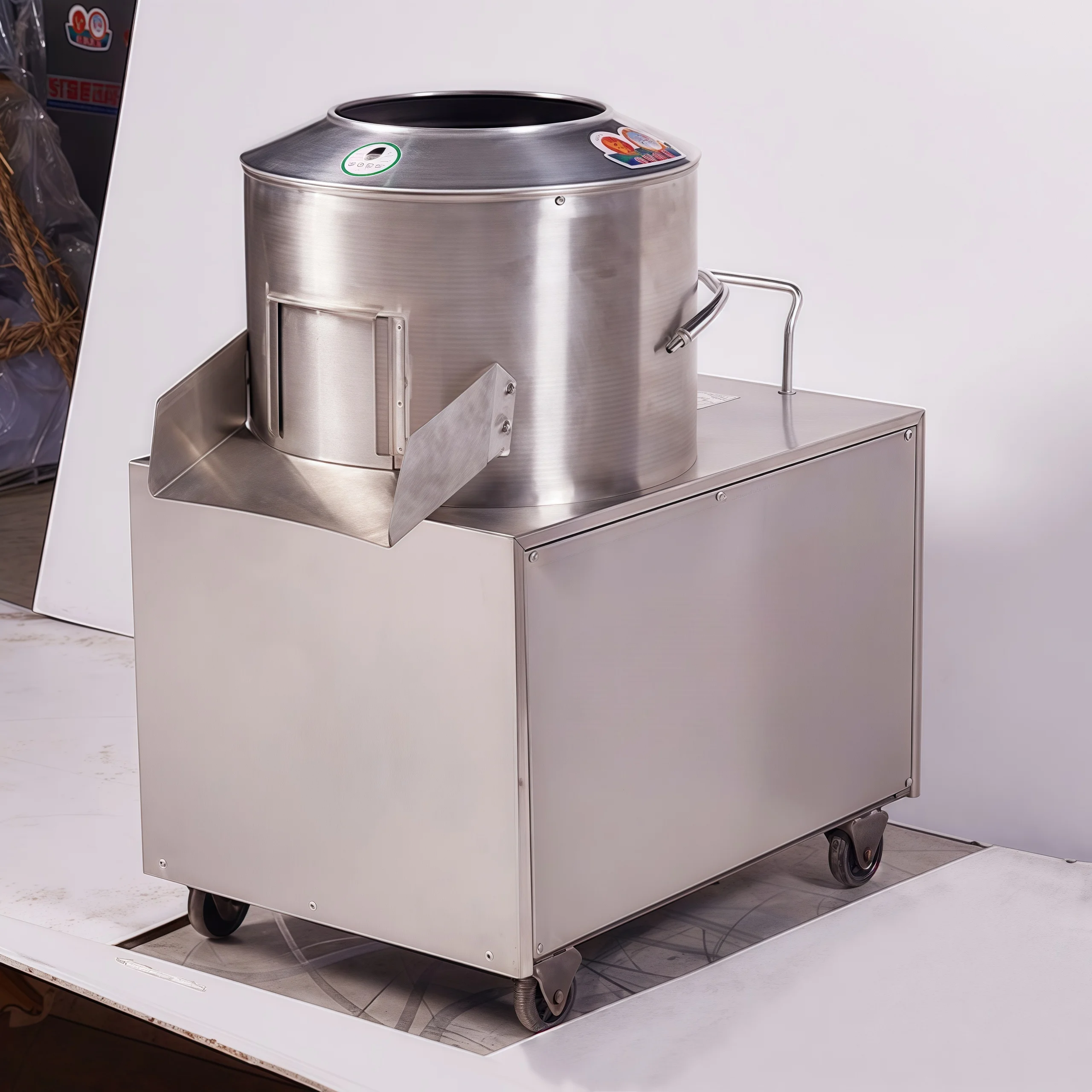 

Automatic Potato Peeling Machine Potato Skin Removing Machine Ginger Sweet Potato Vegetable Peeler Machine