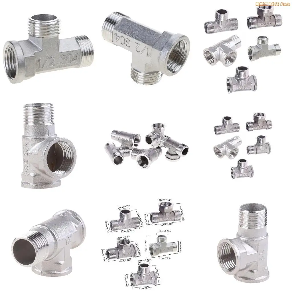 

К17 Туалет 304 Медный Т-адаптер G1/2 "T-Valve Diverter Clap