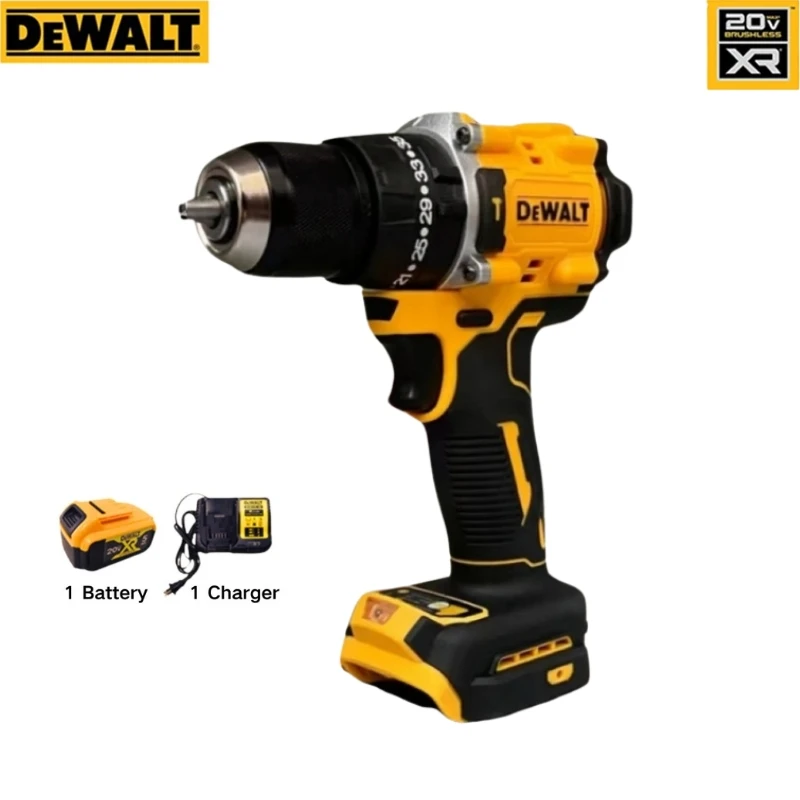 DEWALT DCD805 20V MAX  Brushless Cordless in.Hammer Drill/Driver Hand-held Infinitely Variable Hand Drill Tool