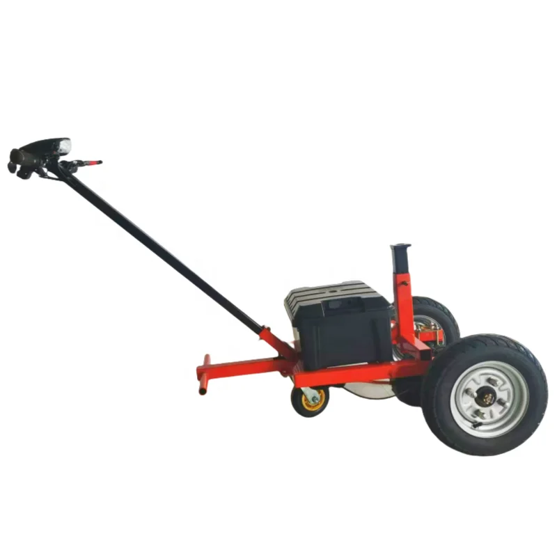 

5 Wheels Trailer Dolly Electric Trailer Mover 2T Jack Lever 2" Electric Trailer with Auxiliary Wheel