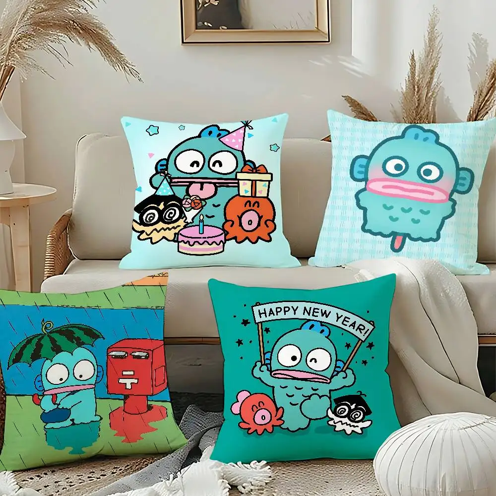 

Cute H-HangyodonS Pillow Case Pillow Cover Cushion Case For Sofa Couch Polyester/Cotton Pillowcase For Fall Home Decor