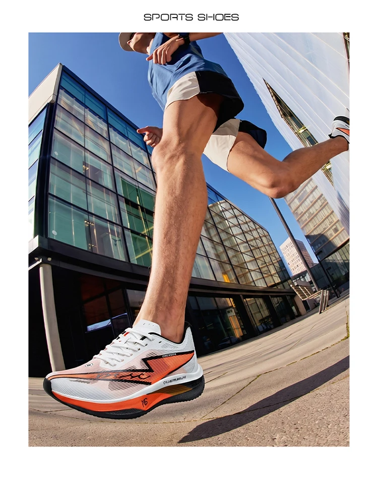 Herren-Laufschuhe mit Carbonplatte Spezial-Marathon-Sportschuhe Atmungsaktive Leichte Damen-Komfort-Sneaker für Outdoor-Aktivitäten – Detail 20