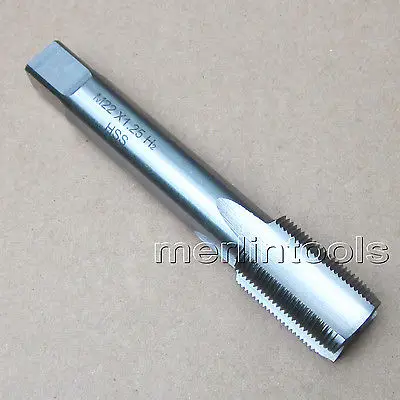 

22mm x 1.25 Metric HSS Right hand Tap M22 x 1.25mm Pitch