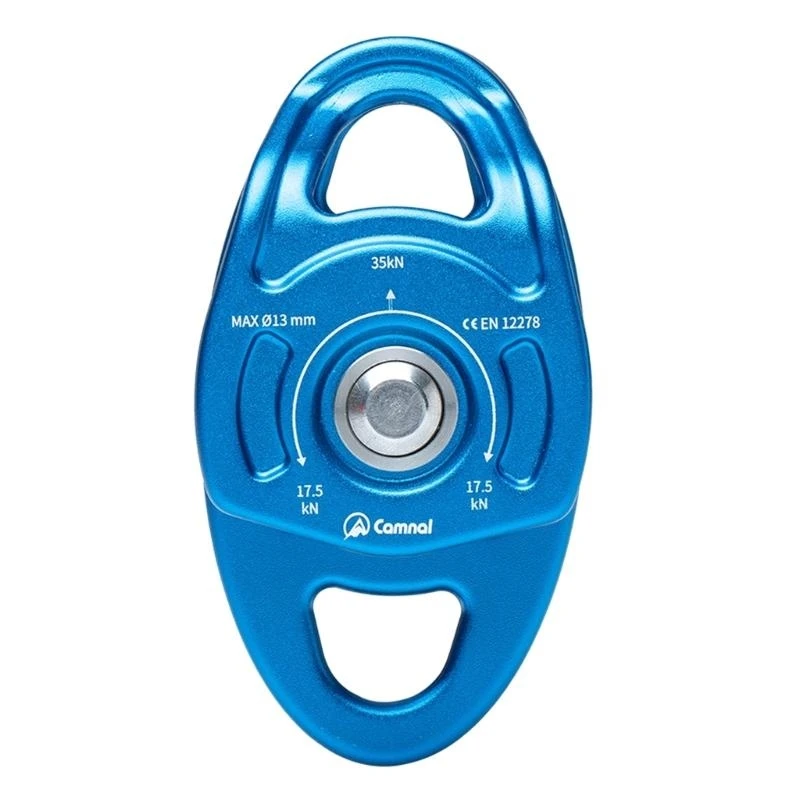 

652F Quality Rock Climbing Pulley Double Pulley for Outdoor Climbing Efficient and Safe Over Tool 35kn Pull Strength