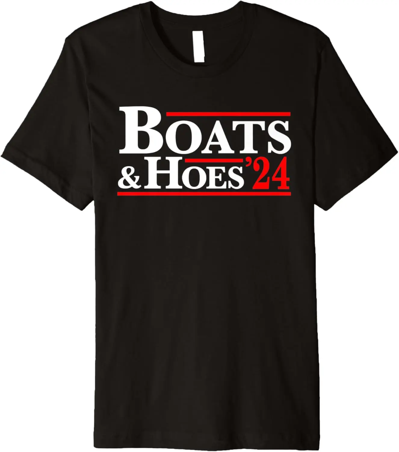 

Boats & Hoes 24 Vintage Logo For Your Step Brothers Premium T-Shirt