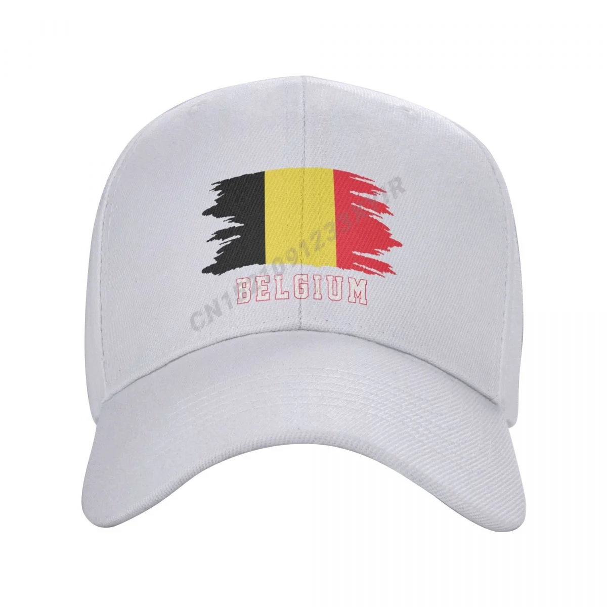 Baseball Cap Belgium Flag Cool Belgians Fans Wild Sun Shade Peaked Adjustable Outdoor Caps for Men Women