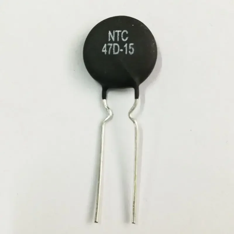100pcs NTC thermistor 47D-15 (negative temperature coefficient)