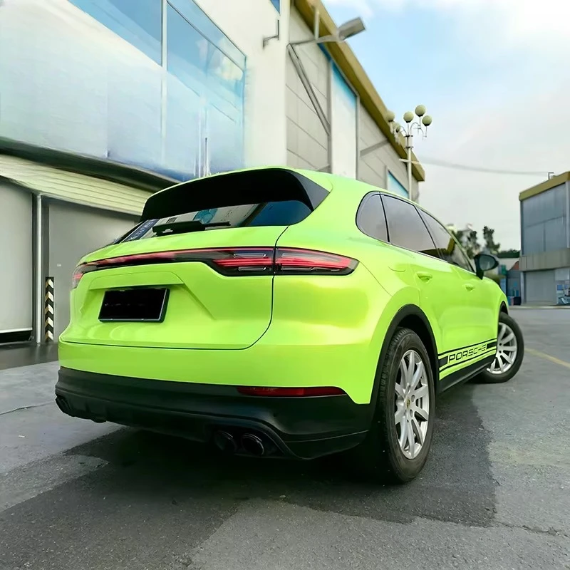 

Хит продаж: Самоклеящаяся виниловая пленка TPU Apple Green Ashland для оклейки автомобилей, пленка для авто