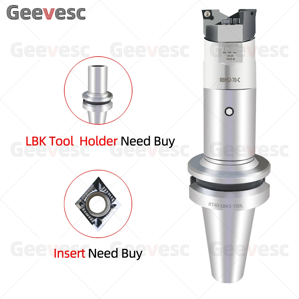 Adjustable double-edged RBH 25-33 32-42 40-55 68-92 BT30 BT40 SK40 MT2 MT3 MT4 RBH LBK Rough Boring Head Twin-bit Boring tool