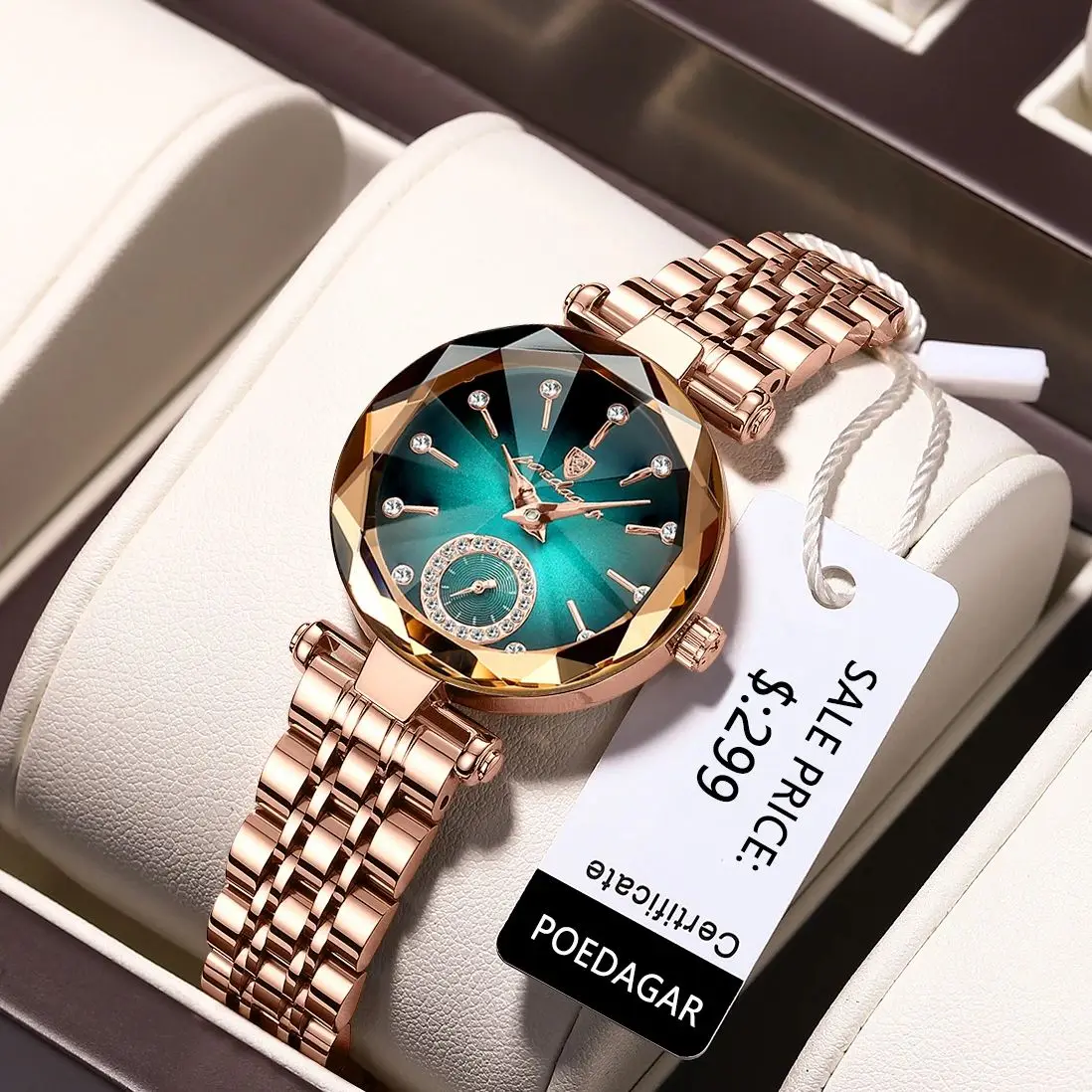 POEDAGAR элегантные роскошные женские кварцевые часы водонепроницаемые часы из нержавеющей стали для женщин повседневные модные женские наручные часы reloj