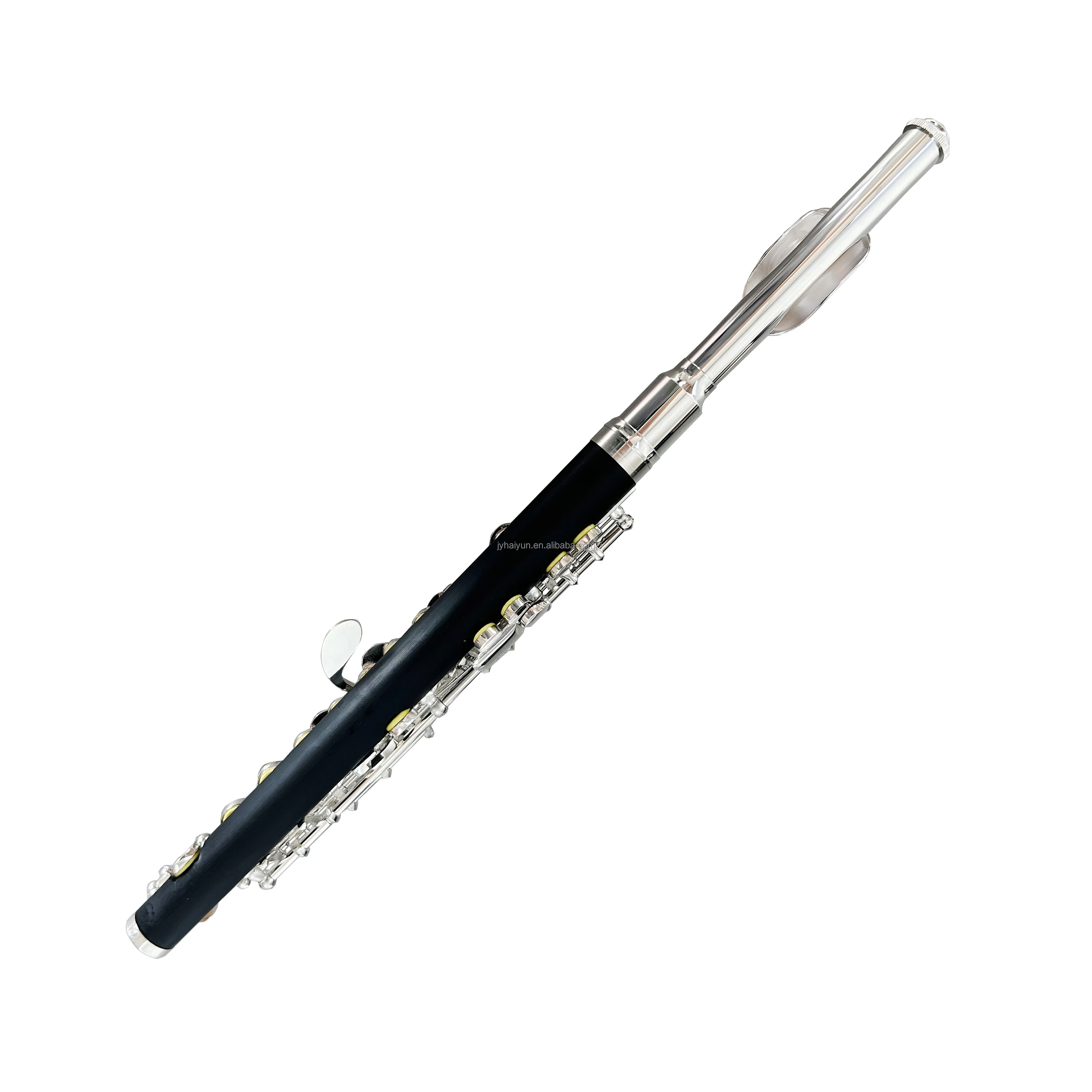 Piccolo Flute Nickel Plated ABS Closed Plastic Body With 16 Holes Wooden Body Weights