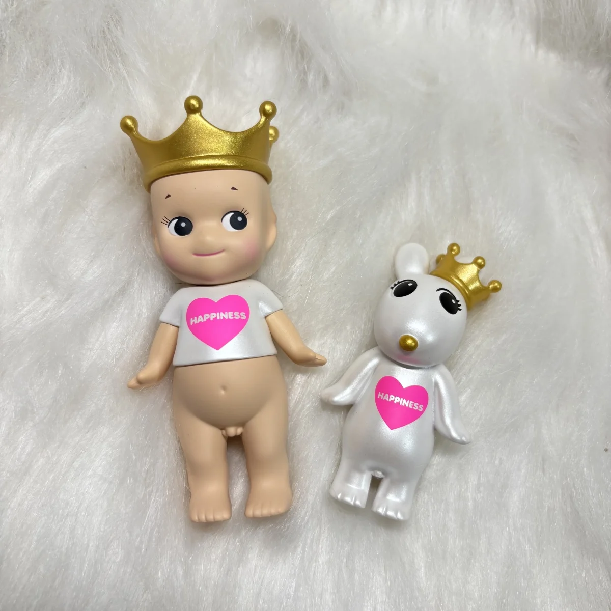 

Sonny Angel Mini Figure The 20th Anniversary Limited Edition No box No bag Blind Box HAPPINESS Crown robby