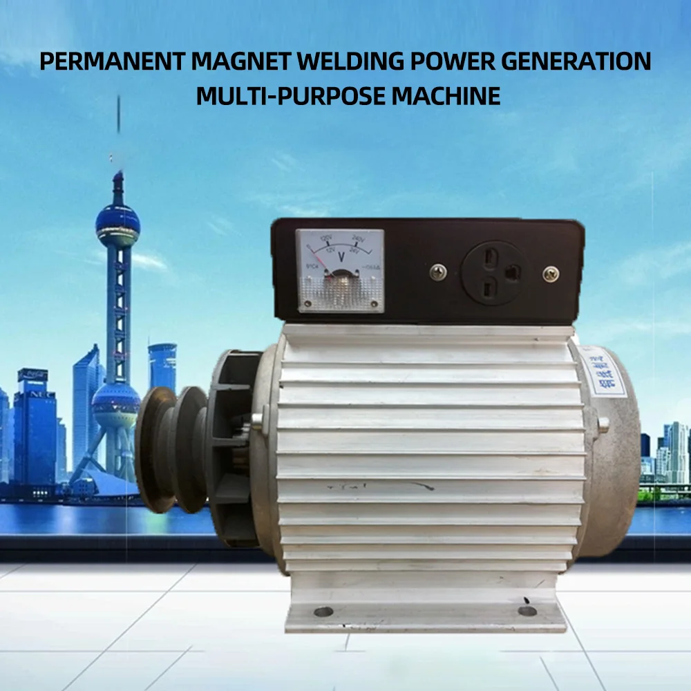 30kw Copper Core Permanent Magnet Welding Machine Generator Permanent Magnet Generator 220v Power Generation Welding Generator