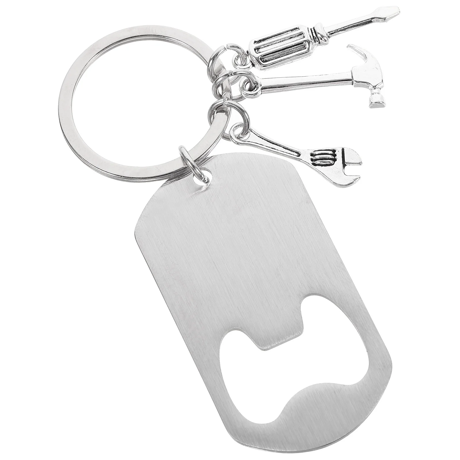 

Compact Bottle Opener Keychain Metal Beer Opener Tool for Parties Bars Restaurants Home Use Portable Bottle Opening Device