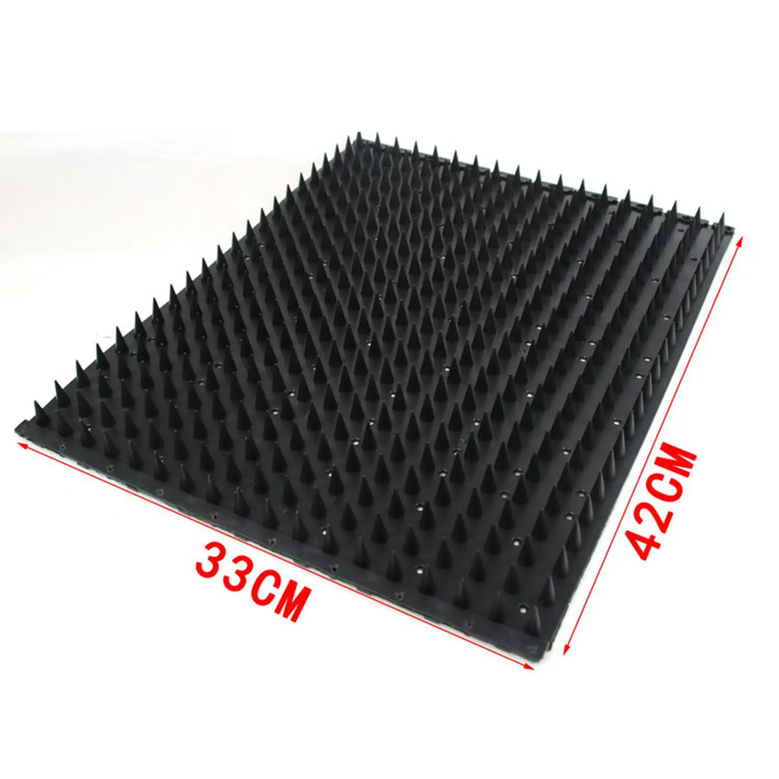 Large Animal Scratcher Weather Resistant Spike Pad Equine Bovine Massage Brush for Fence Yard Tree Pole