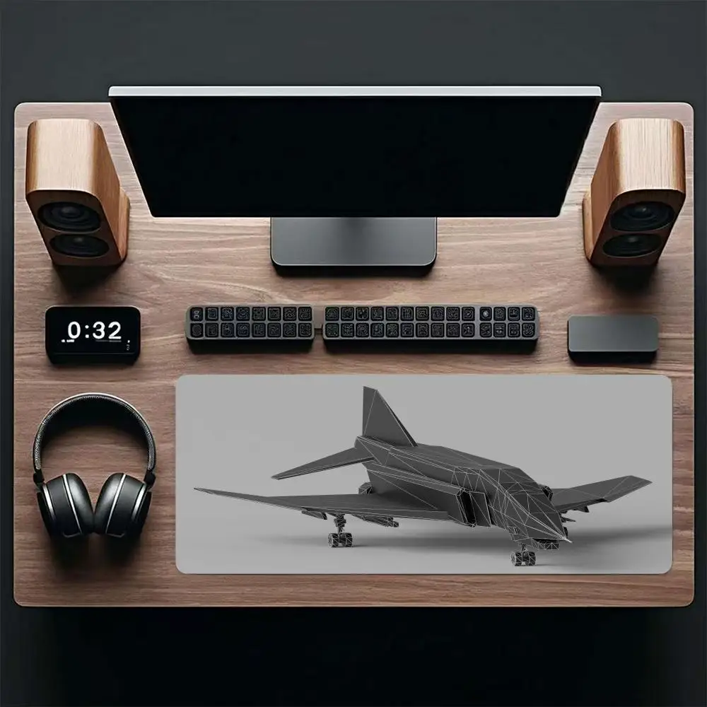 Playmat Mouse Pads For Games Game Card Pad With Origami Jet Plane Pattern For Laptop Office Desktop pad