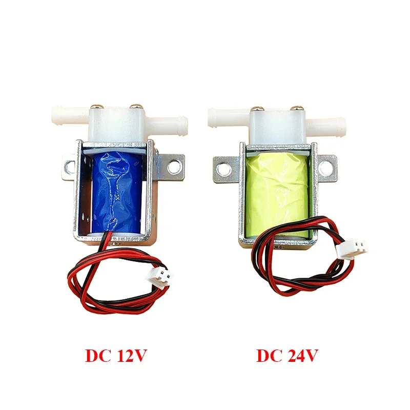 

DC 12V/24V 2-Position 2-Way Normally Closed Small Mini Electric Solenoid Valve Water Air On/Off Flow Control Valve Watering