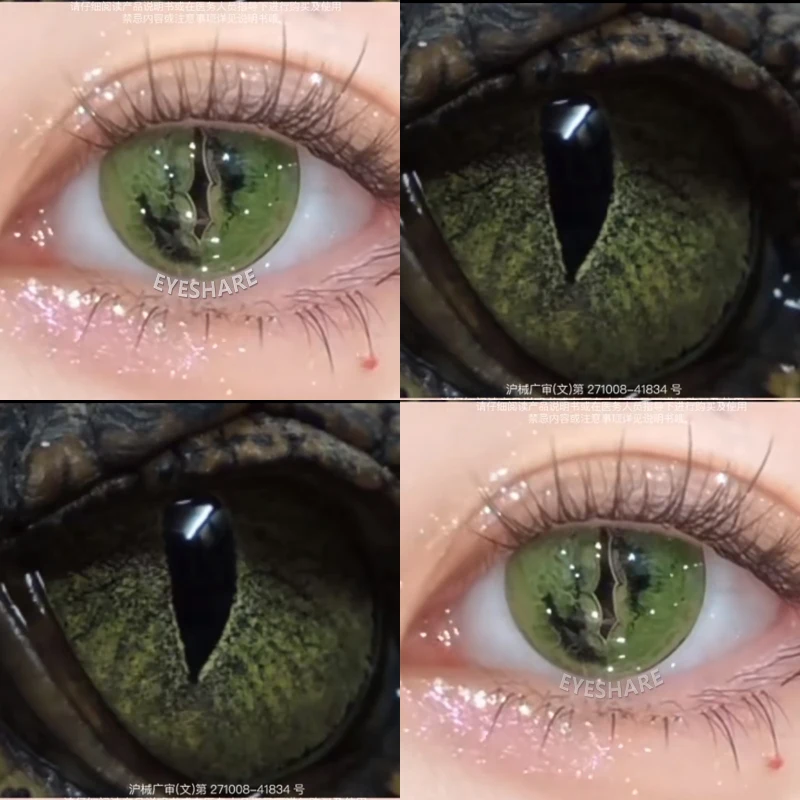 AMARA Colored Contact Lenses 2pcs Colorful Contact Lenses Anime Cosplay Contact Eye Lenses Halloween Beauty Makeup Color Lens