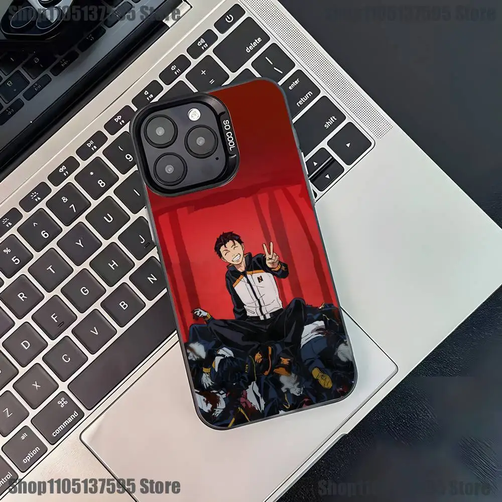 R-Re0 Natsuki-S Subaru Phone Case For iPhone 17,16,15,14,13,12,11,Pro,XS,Max,Plus,Mini,SE4,E Black Matte Shockproof Cover