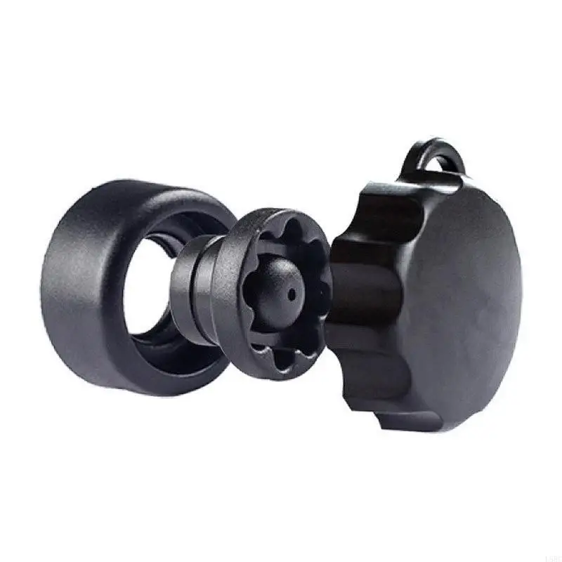 L5BC Motorcycle Anti-Theft Lock Security Knob Rain-Proof ABS Knob for Navigation Bracket Holder Adjustable