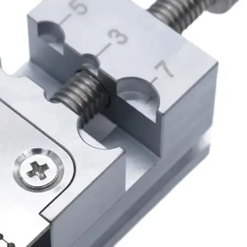 Metal Fixed Watch Hands Fixture Pointer Tube Clamp Set With Multiple Pin Holes For Watch Repair Tool Kit Accessories