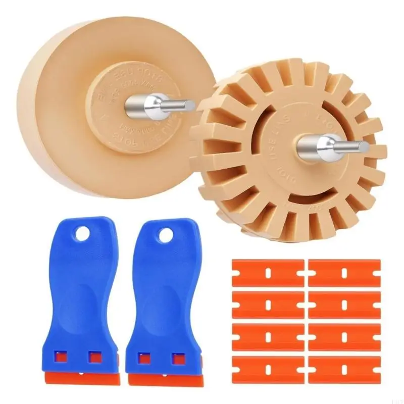 F1CF New Reliable Adhesive Cleaning Wheel Designed For Smooth Paint Safe Cleaning