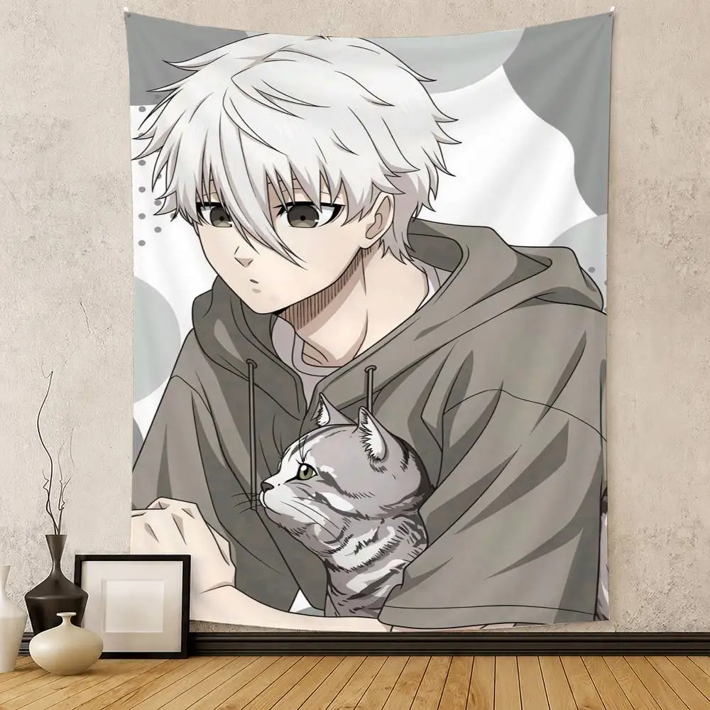 B-BLUE LOCKS S-Seishiro Nagi Flag Digital Printing Banner for Garage Wall Out Door Decoration
