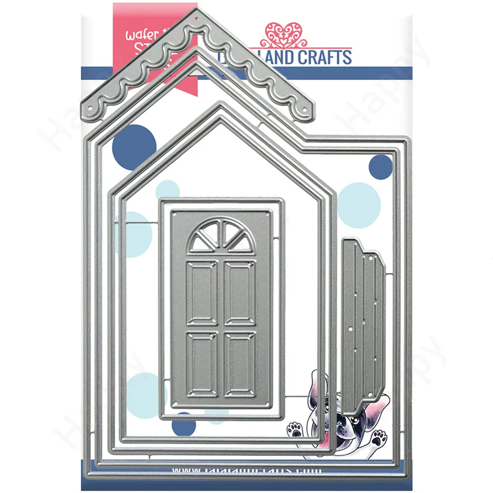 

New House Add-On 2 Die Metal Cutting Dies Scrapbook Diary Decoration Stencil Embossing Template DIY Greeting Card Handmade