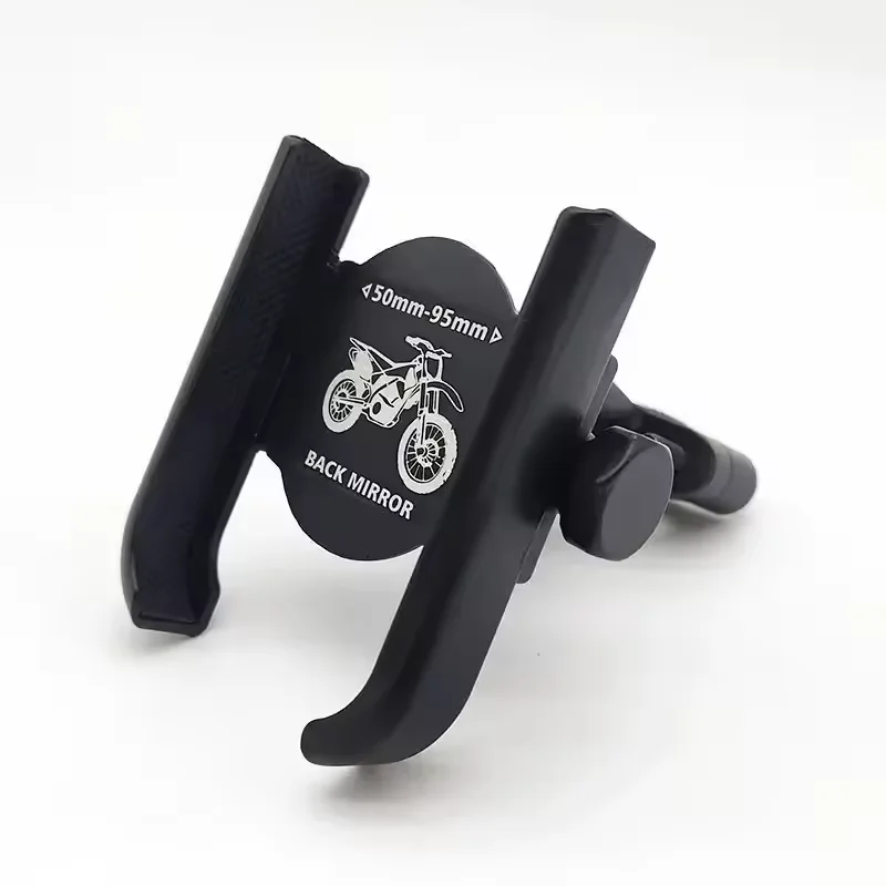 Soporte de teléfono móvil de aleación de aluminio para motocicleta y bicicleta, clip de montaje para GPS, soporte de manillar móvil multiespecificación