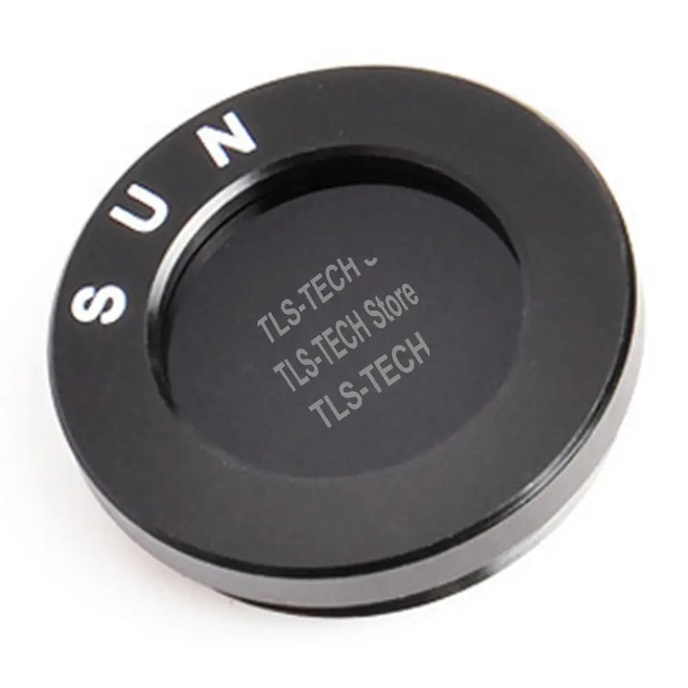 1.25 Inches Black Solar Filter Astronomical Telescope Accessories Optical Glass Lens Optical Filter Lens Filter-PZZW