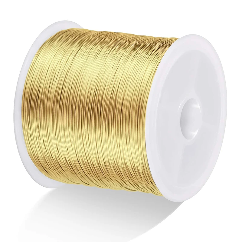 50g Solids Brass Wire 0.1mm 0.2mm 0.3mm 0.4mm 0.5mm 0.6mm 0.7mm 0.8mm 1mm 1.2mm Brass Wire Brass Metal Wire