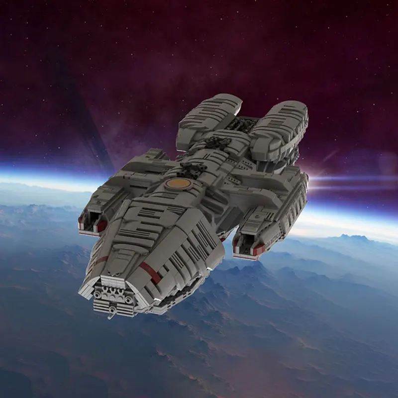 

Spot MOC-57856 small particle assembly building blocks aerial model 146115 122140 building toy game gift