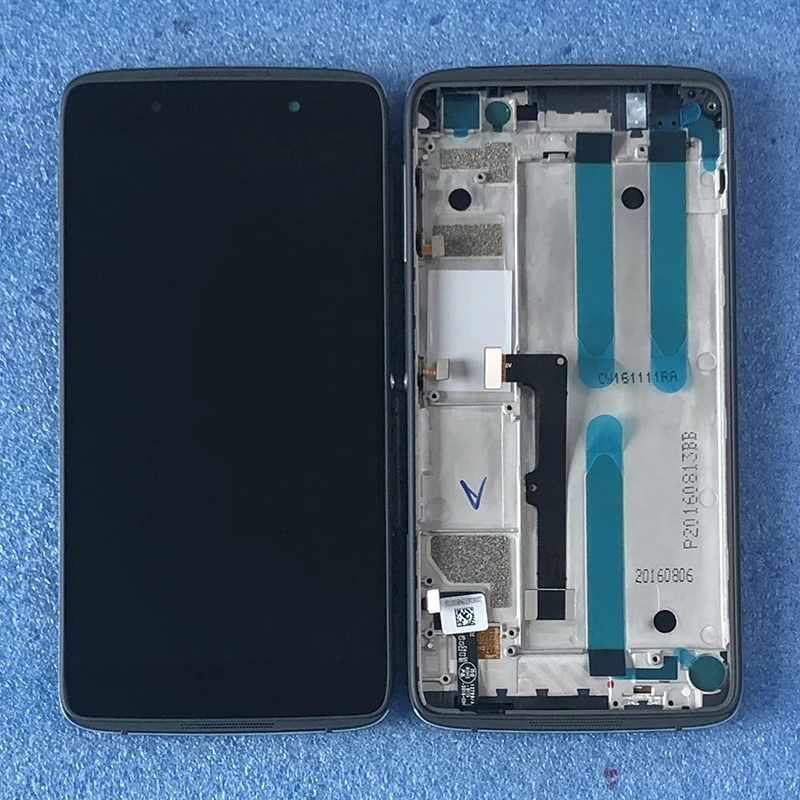 

5.2 Original For BlackBerry DTEK50 DTEK 50 LCD Display Screen+Touch Panel Screen Digitizer With Frame For BlackBerry Neon