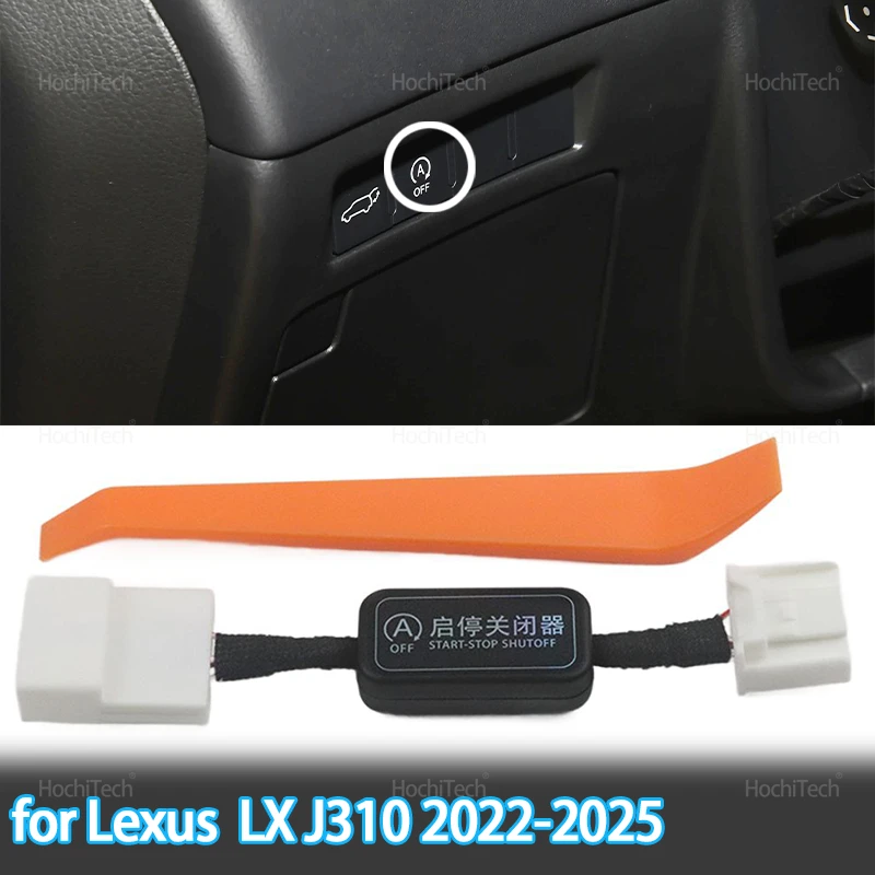 Eliminador de Sistema de Parada e Partida Automática do Motor para Carros, Cabo de Desativação do Auto Start-Stop para Lexus LX J310 4ª Geração, LX600, LX500d, LX700h 2022-2025