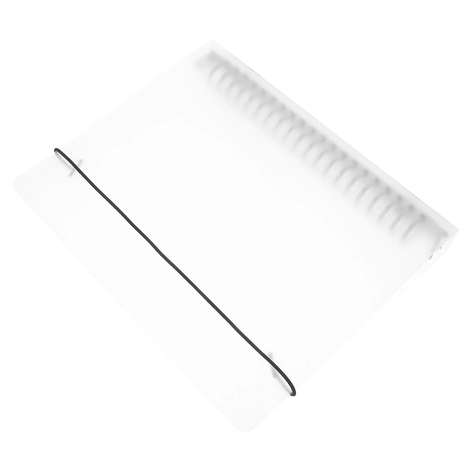 

Прозрачная обложка для блокнота из полипропилена, прочная, многоразовая, для путешествий, бизнеса и ежедневников