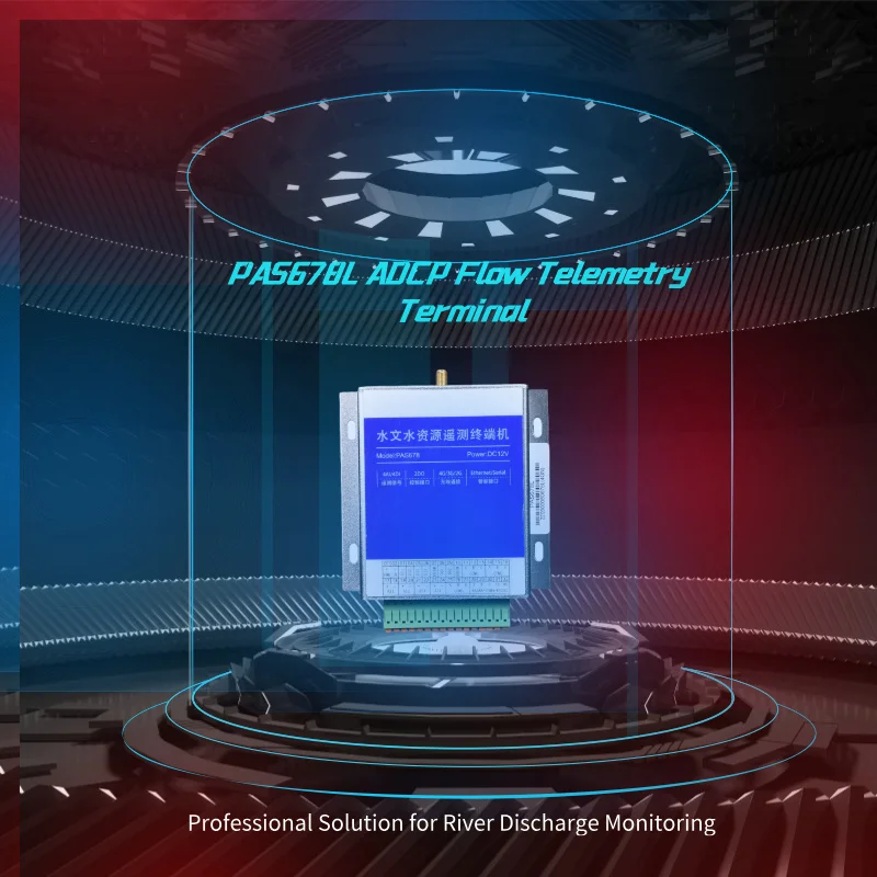 PAS678L Professional River Discharge Measurement Terminal ADCP Flow Telemetry Intelligent Algorithm Communication Networking