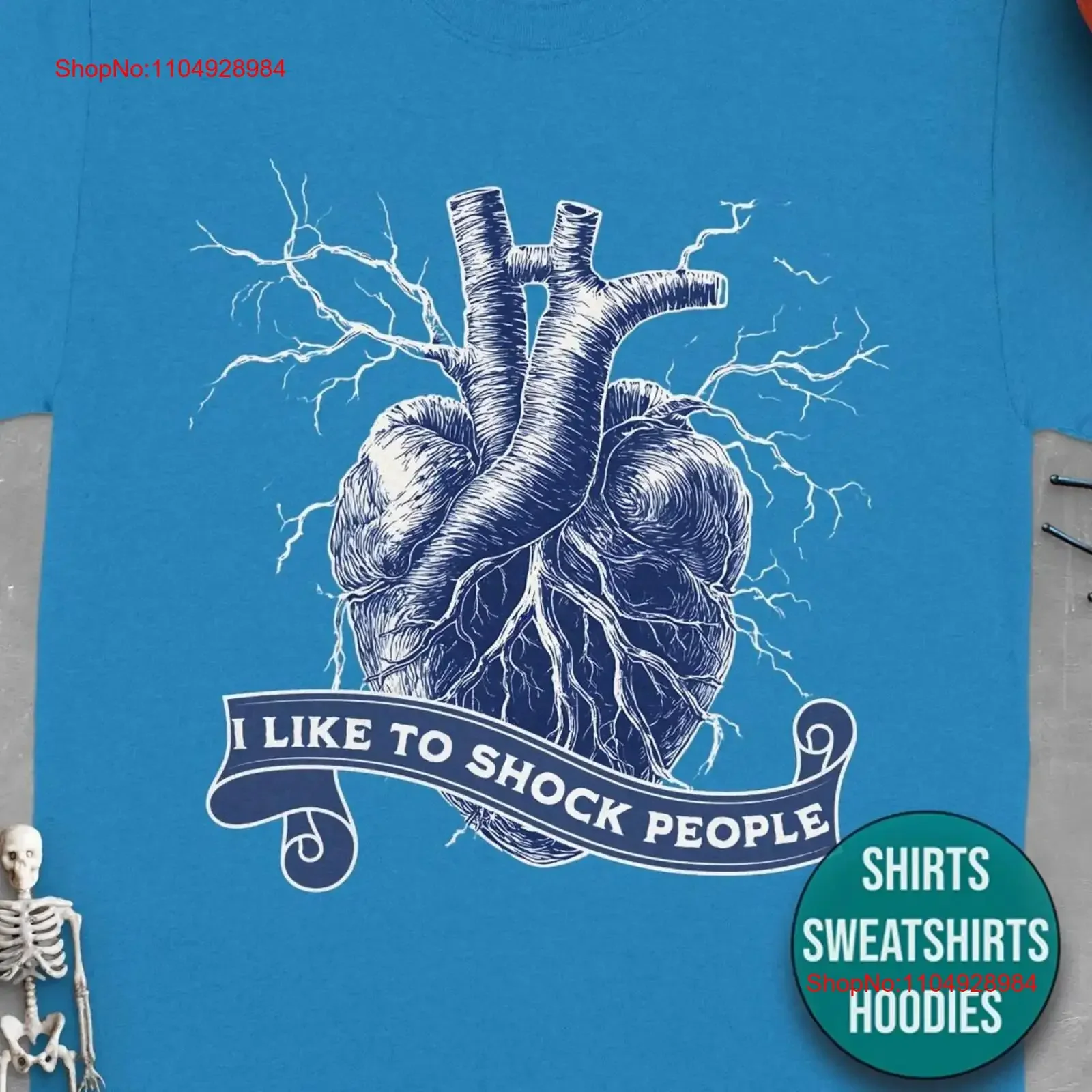 

Футболка «Я как шокит люди» на Хэллоуин, кардиологическая медсестра, доктор», 2024, забавная медицинская футболка SweaT ER, винтажная стильная дышащая стильная футболка