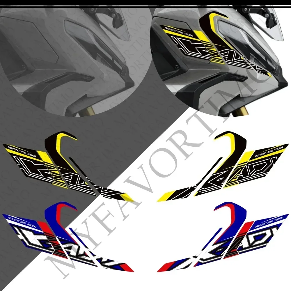 

X-adv Xadv X Adv 750 FIT Honda Protector Tank Pad Kit Knee Wheel Stickers Body Fender Shell Windshield 2021 - 2023 2024