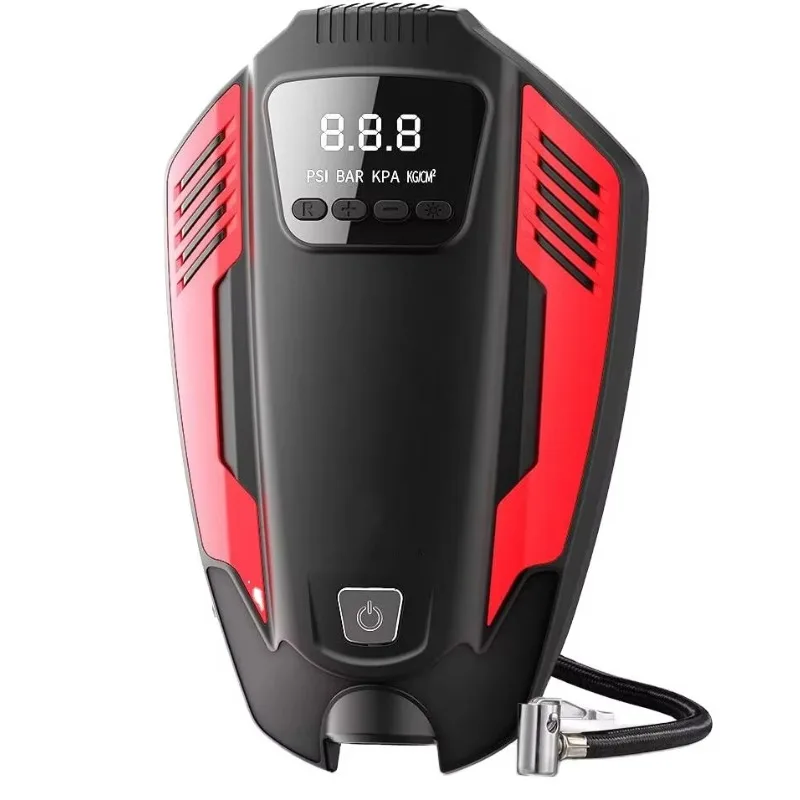 

SXLL Car Portable Air Compressor Wired Air Compressor Tire Inflator, Carry Case 1566 Full Touch Screen Digital