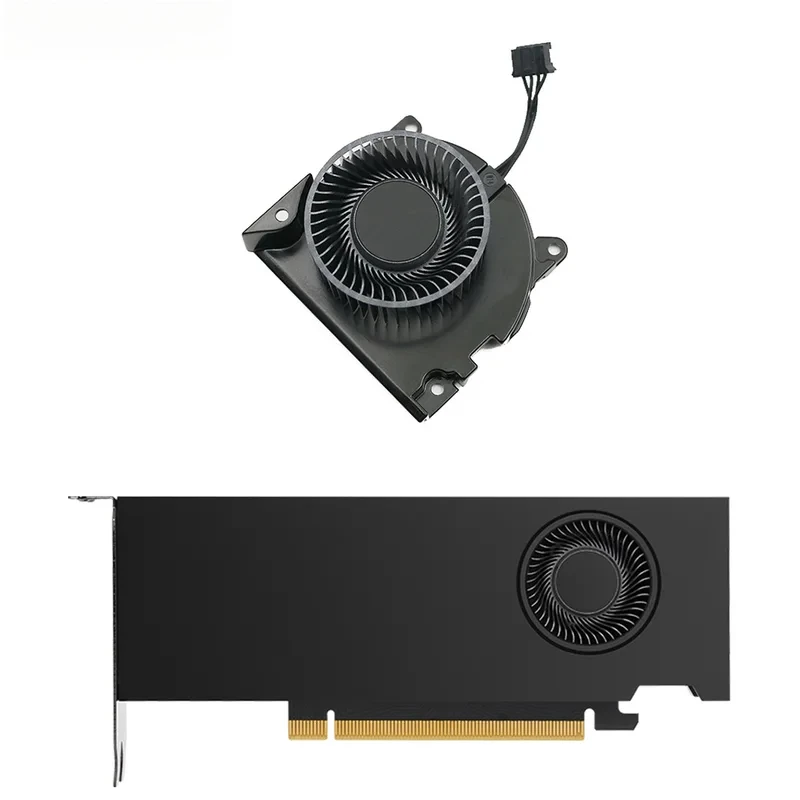 42MM 4Pin GPU Cooling Fan BAPC0420B2UP001 BAPB0420B2UP001 For PNY NVIDIA Quadro RTX A2000 6GB 12GB Graphics Video Card