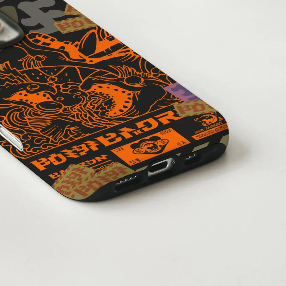 حافظة هاتف لهاتف آيفون 17 16 15 14 13 12 Pro Max Plus لامعة عالية الدقة بطبقة مزدوجة غلاف صلب سائل كبير تشغيل Splatoon 3