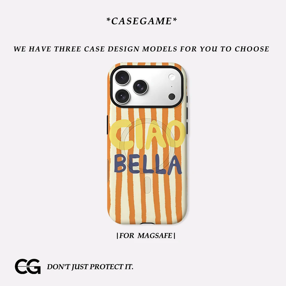 Sunset Vibes Stripes IPhone 17 Must für magnetische Handyhülle für IPhone 17 16 15 14 Pro Max Plus Single Double-Layer Case