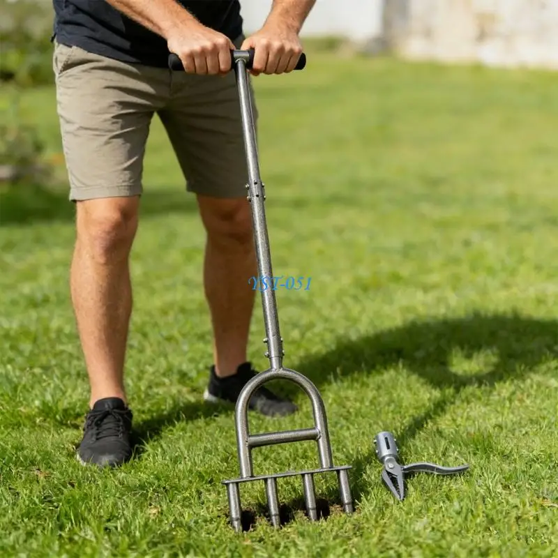 E15A Multipurpose Yard Hole Maker And Grass Removal For Gardening Enthusiasts