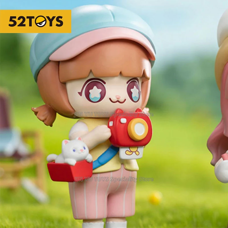 52 لعبة كيمي ميكي نزهة يوميات سلسلة صندوق أعمى لطيف أنيمي عمل الشكل Kawaii نموذج الفتيات هدايا عيد ميلاد ألعاب أطفال تحصيل #4