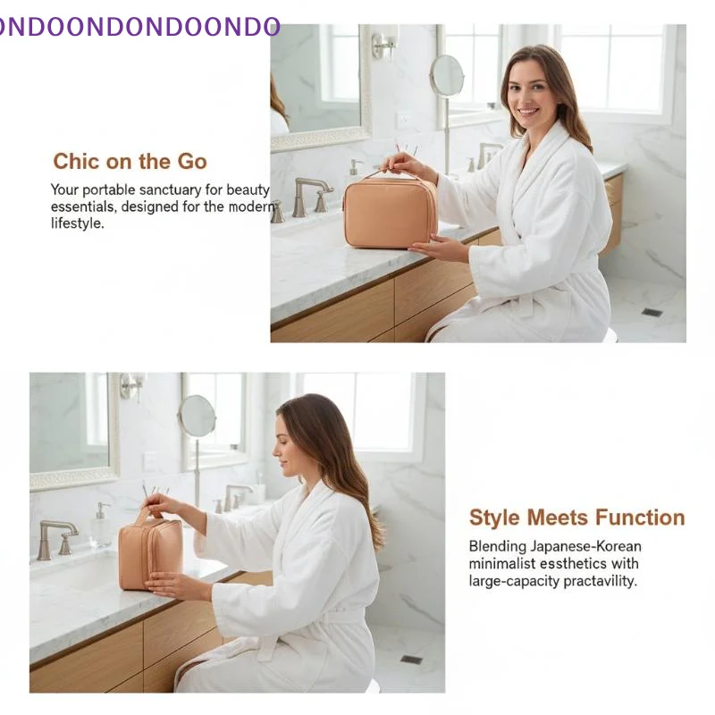 

Innovative Cosmetic Travel Organizer Bag With Separate Pockets For Maximum Storage Efficiency And Portability