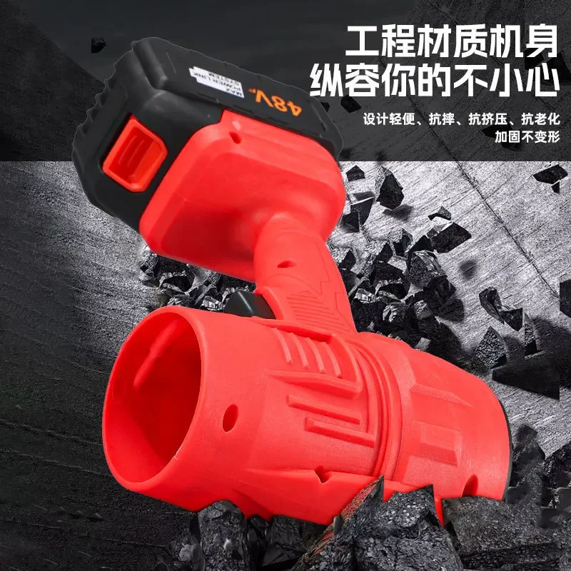 Practical Cordless Air Blower Powerful Jet Fan Mini Turbo Fan Thrust Violent Leafs Duster Handheld Power Tools